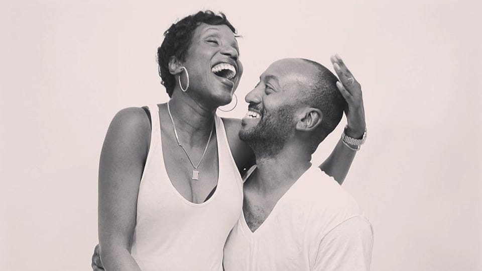 Couple Laughing